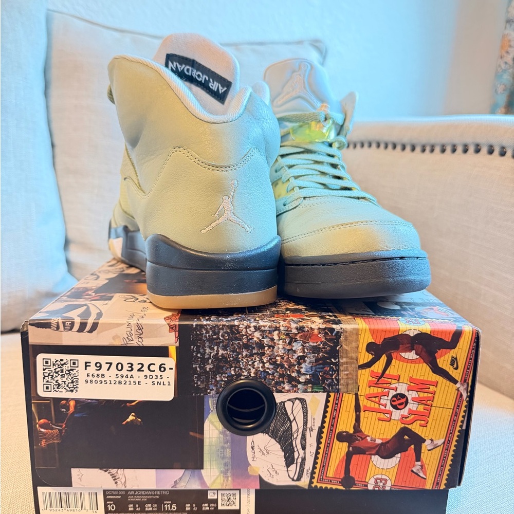 Jordan 5 Retro - Jade Horizon with box - Authentic - Picture 7 of 10
